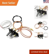 Multi-Compatible Propane & Natural Gas Pilot Assembly with Thermopile Included