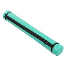 Poster Tubes Expand from 24.8" to 42.5" Art Document Storage with Strap Green