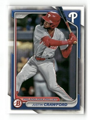 2024 Topps Bowman - Justin Crawford #BP-17 ROOKIE (RC)