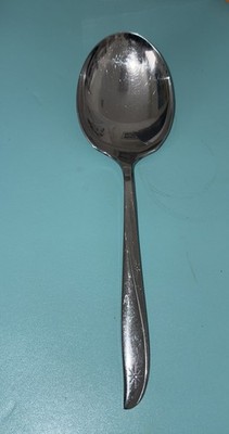 Oneida Community Twin Star Stainless Casserole Spoon Serving 8 5/8''