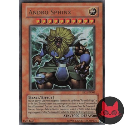 Yugioh Andro Sphinx EP1-DE002 Ultra Rare NM