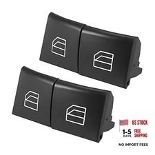 4pcs Driver Window Switch Button Covers Power Window Master Switch Repair