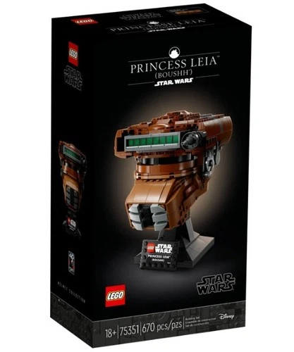 LEGO 75351 Star Wars Princess Leia Boushh Helmet Set New Sealed