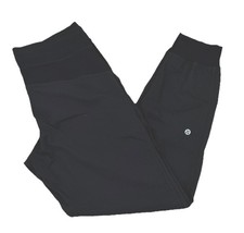 LULULEMON DANCE STUDIO MID RISE JOGGER 28  BLACK COLOR SIZE 6