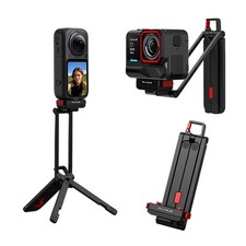 For Insta360 Ace/Ace Pro/2/X5/X4 Air Folding Tripod Magnetic Quick Release Mount