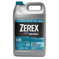 Zerex G48 Antifreeze Coolant 5050 Ready-to-use 1 Gallon