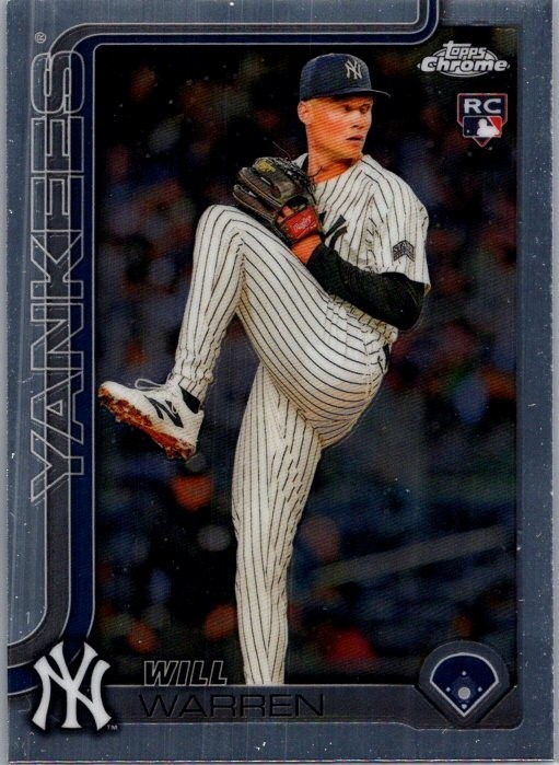 2025 Topps Chrome - Will Warren #81 (RC)