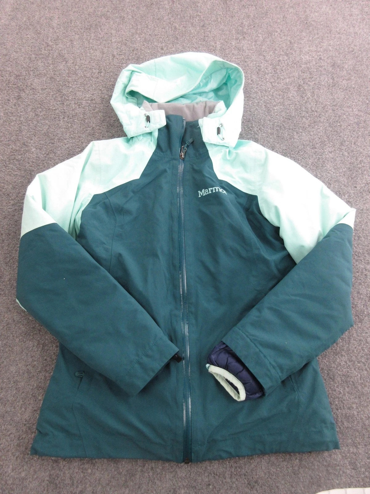 Marmot Jacket Womens XS Green 3-in-1 Hooded Insulated Ski Snowboard Winter
Opens in a new window or