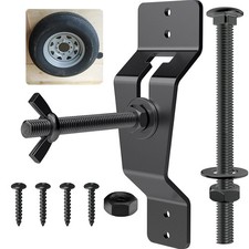 Heavy Duty For Trailer Spare Tire Rack Space Efficient Wall Mount Design