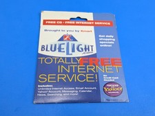 Vintage AOL Yahoo Kmart Blue Light Special Internet CD Collectible