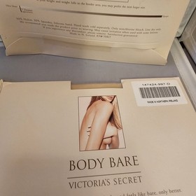 Lot of 4 Victoria&rsquo;s Secret Body Bare Thigh Highs 7 Denier Fair Size D New NOS