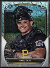 2023 Bowman Chrome Axiel Plaz Prospects Mojo Refractor