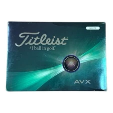 Titleist AVX Golf Balls White 2024 Model (One Dozen)-Factory Sealed-New