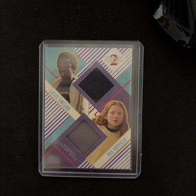 2019 Topps Stranger Things 2 #DR-LM Lucas Max Mayfield Costume Relic 07/25