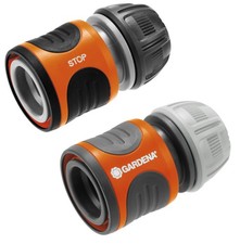 Gardena Hose Connector Set 13 mm (1/2 inch) and 15 N.d., Black, Grey, Orange 