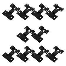 10 Set Scaffale Altoparlante Montaggio a Parete Monitor Supporti Piastra Appendiabiti per Audio