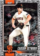 2026 Topps #112 Carson Seymour Spring Training