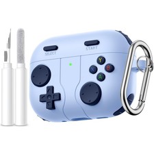 Game Case for AirPods Pro 3 Case 2025, Shockproof Silicone Cover for Apple Ai...