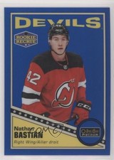 2019 O-Pee-Chee Platinum Retro Rookie Rainbow Blue 112/149 Nathan Bastian 0d7y