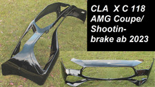 Mercedes CLA  C118 X118 AMG Stoßstange ab Bj.2023-26 nachtschwarz ohne Schaden