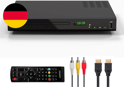 HD Blu-Ray Player, Kompakter Bluray Player HDMI 1080P-Dvd-Player Mit Hdmi-Ausgan