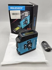 MILESEEY DT20 Laser Tape Measure 3-in-1, 130FT Laser Distance Meter OPEN BOX