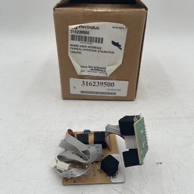 Electrolux Oven 316239500 User Interface Board