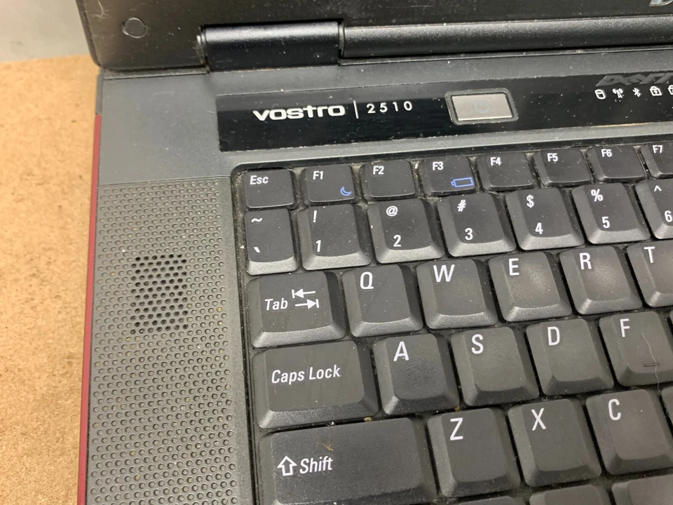 Computadora portátil notebook Dell Vostro 2510 15" Intel Centrino COMO ESTÁ REPUESTOS REPARACIÓN Foto 3 de 4