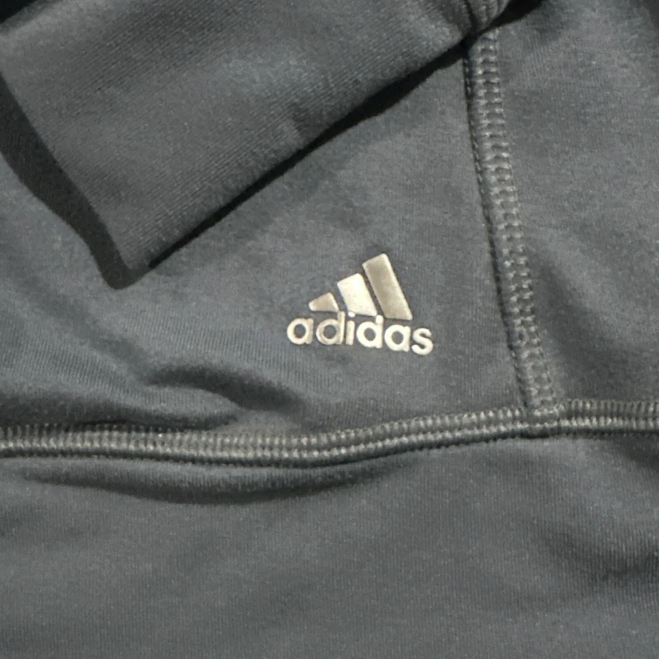 Adidas Brooklyn NY Nets Gray NBA Basketball Youth Boy’s Sz Small - Image 4 of 4