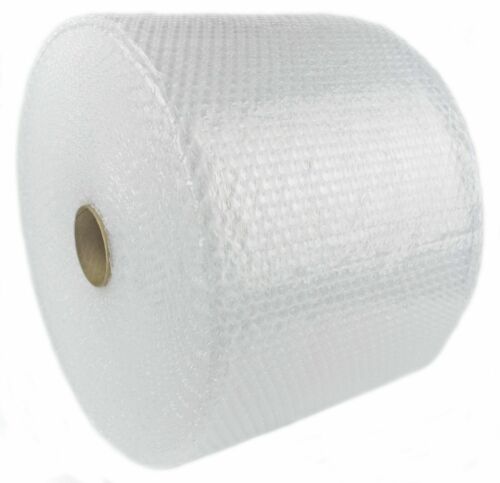 LARGE BUBBLE WRAP 75M LONG ROLL SMALL BUBBLE FREE DELIVERY 500MM WIDTH PACKAGING