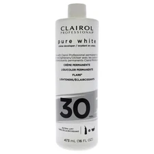 Pure White 30 Volume Creme Developer by Clairol for Unisex - 16 oz Cream