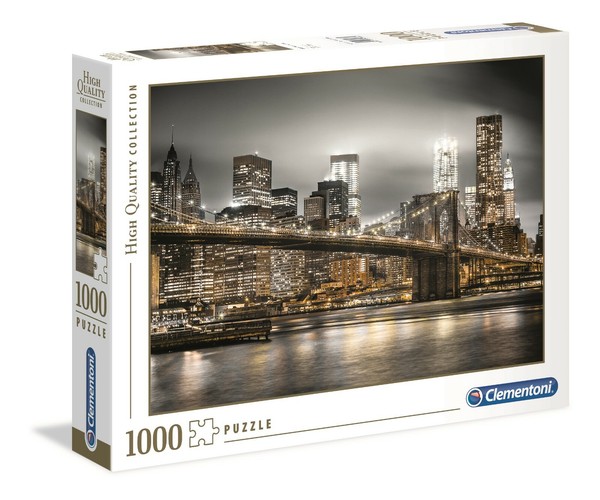 Clementoni 39366 New York Skyline Puzzle 1000 Teile High Quality Neu-image