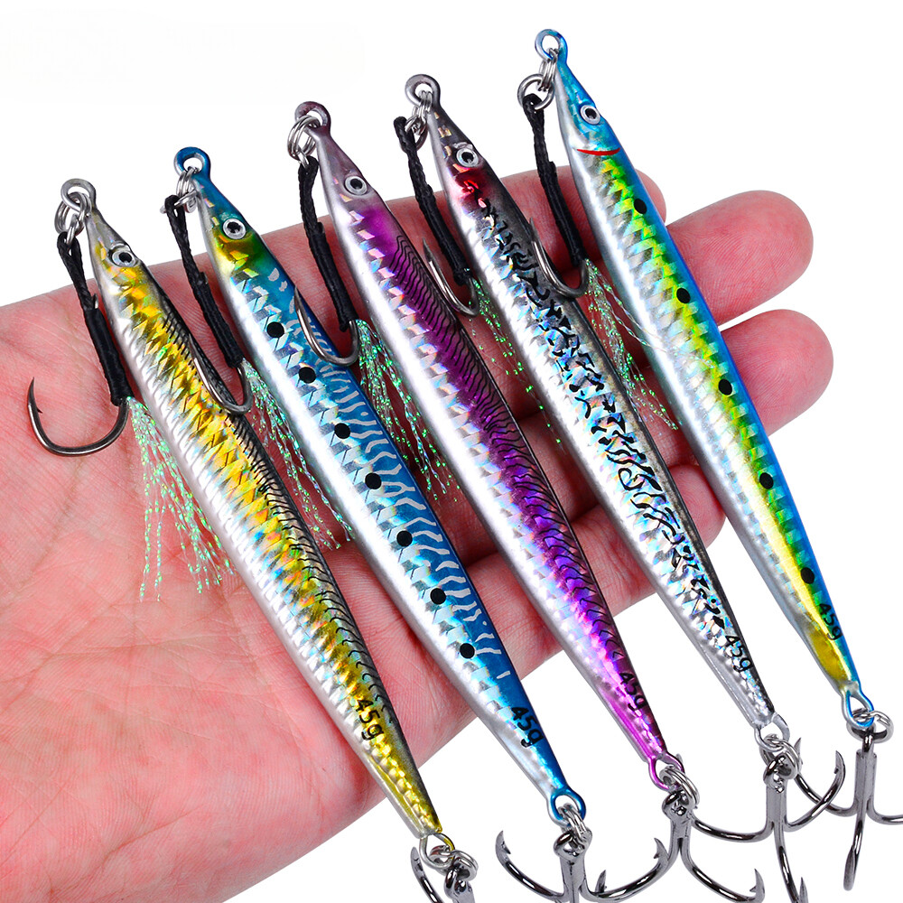 best mackerel fishing lures 7" GREEN-BACK TROLLING LURE California Flyer Co Best Mackerel Spinners & Feathers