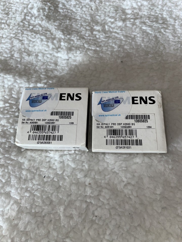 siemens ha impact pro dsp h2660 hearing aids eBay