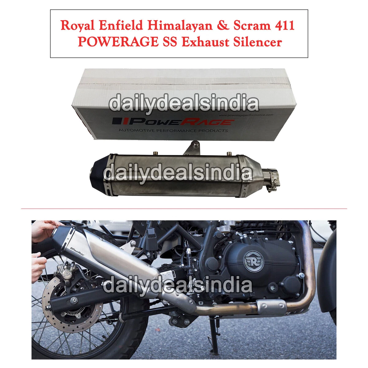 Himalayan 2024 exhaust price