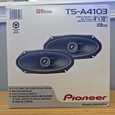 pioneer 4x10 speakers