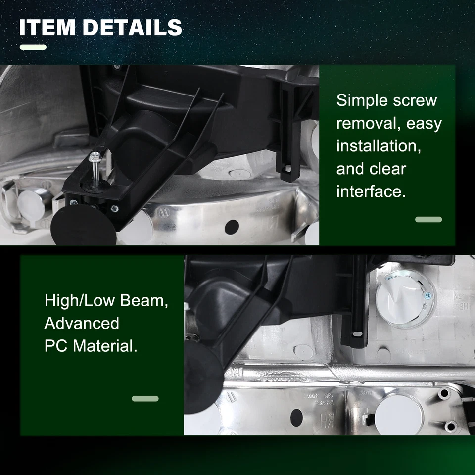 Faros + lámparas de señalización de parachoques 99-07 para GMC Sierra 00-06 Yukon 1999-2007 Foto 4 de 4