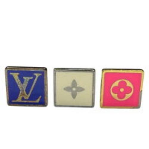 LOUIS VUITTON カフスリンクス その他小物 M61030 Louis Vuitton 3-piece set Cufflinks Logo Metal Multicolor