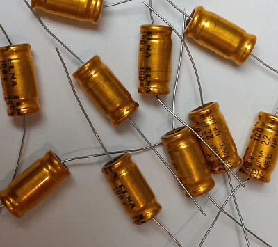 ELNA 2 x Bipolar Electrolytic Capacitors for Audio - UK STOCK