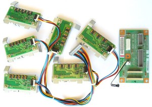 HP Designjet 8000s /Seiko 64 Series Ink Cart SENSORS + PC Board + Wiring Harness