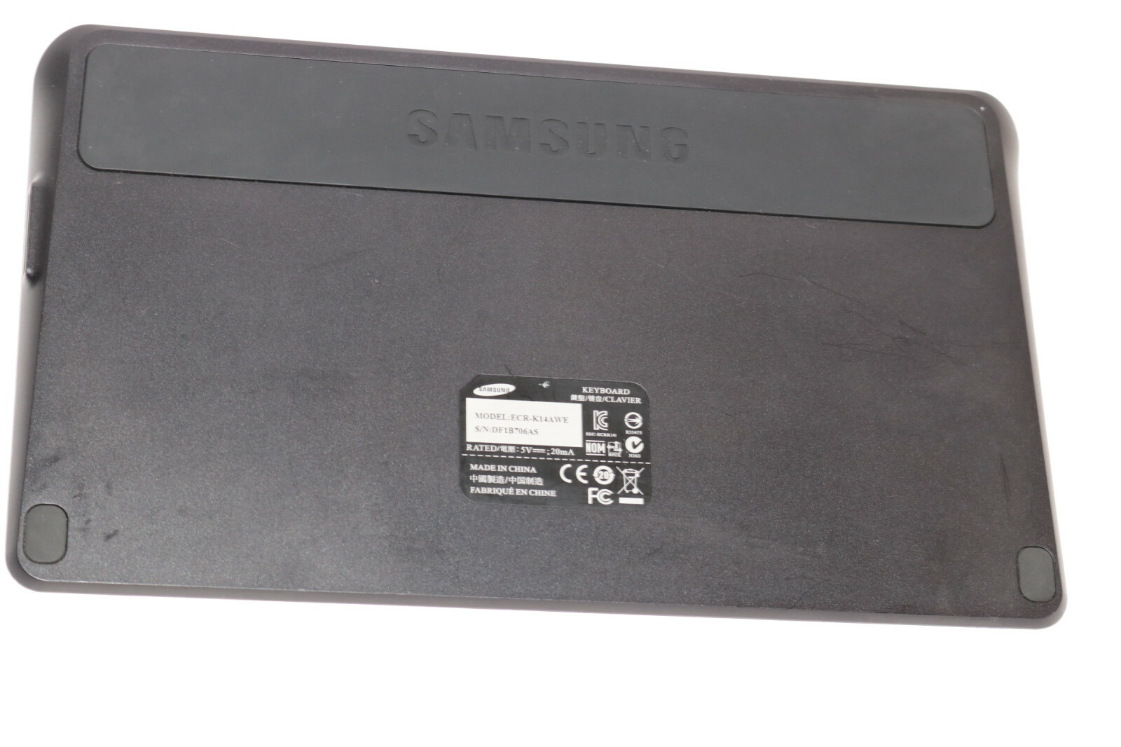 Samsung Keyboard Dock for Galaxy Tab 10.1 White Model ECR-K14AWE