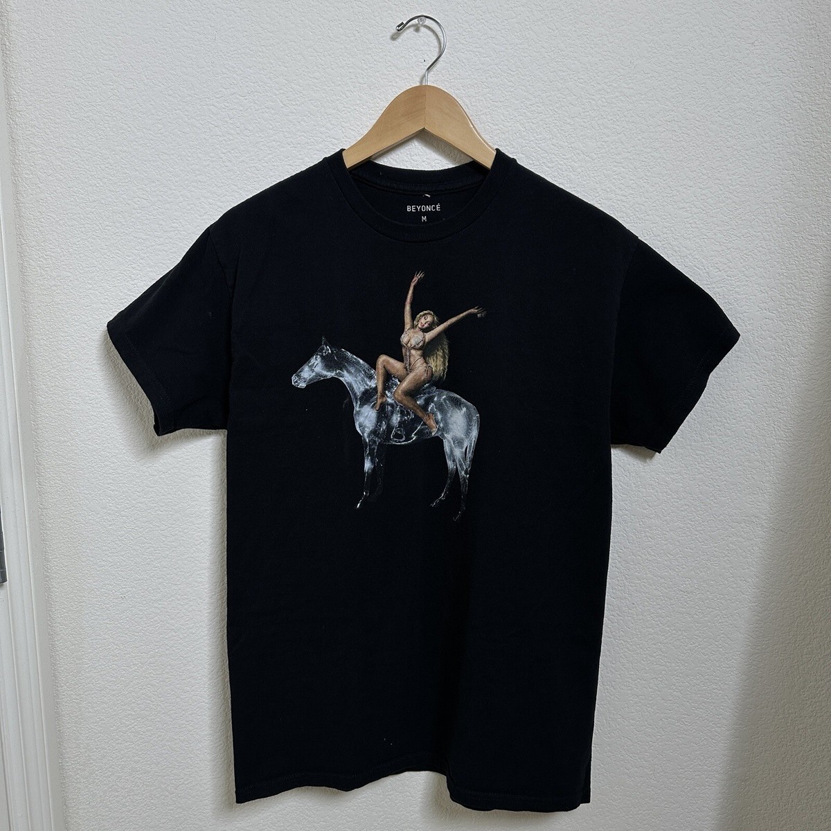 BEYONCE ビヨンセ Tシャツ RENAISSANCE ツアー 黒 M 古着 23 Beyonc? ビヨンセ 半袖Tシャツ アーティストTシャツ ツアーT