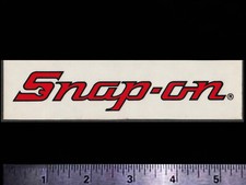Snap On Tools - Original Vintage 1980s Racing Decalsticker - 5 12 Inch Size