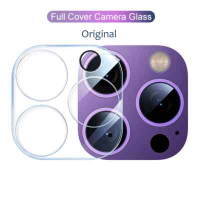 Tempered Glass Camera Lens Screen Protector For iPhone 13 14 15 16 Pro Max 16E