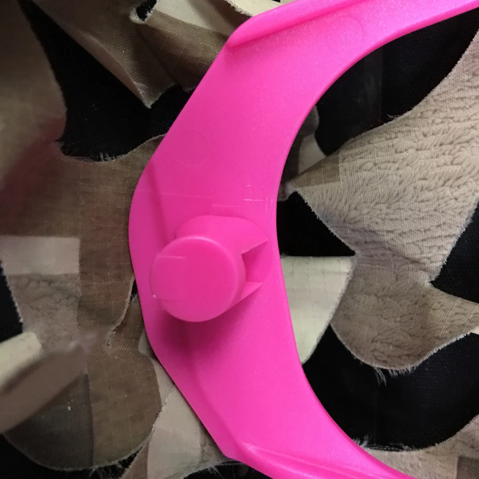 NEW HK Army KLR Goggle PVTLock Hinge Mask Accent Contrast Color Kit - Neon Pink - Image 4 of 4