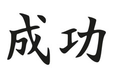 Wandtattoo Japanisch Erfolg Schriftzeichen Wandbild Wanddeko Deko Wandsticker