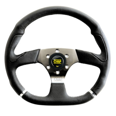 OMP 350mm CHROME STEERING WHEEL & HUB KIT fits AUDI 80 / 90 / 100 86-94