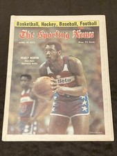 The Sporting News April 19, 1975 ABA Washington Bullets Elvin Hayes The Sporting News April 19, 1975 ABA Washington Bullets Elvin Hayes