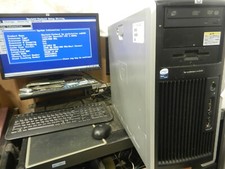 HP XW8200 Workstation Dual Xeon 3.4Ghz CPU 2GB RAM Nvidia Quadro