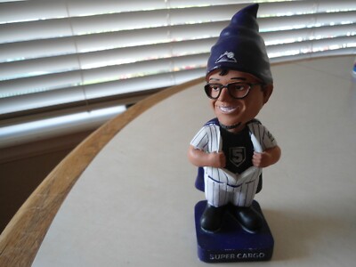SUPER CARGO CARLOS GONZALEZ COLORADO ROCKIES BOBBLEHEAD GNOME 2014 